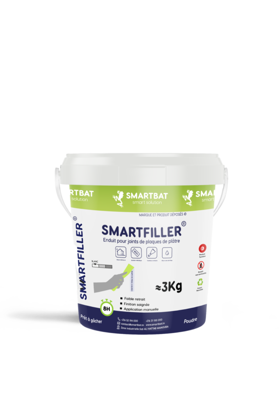enduit à joint smartfiller 8h seau 3kg