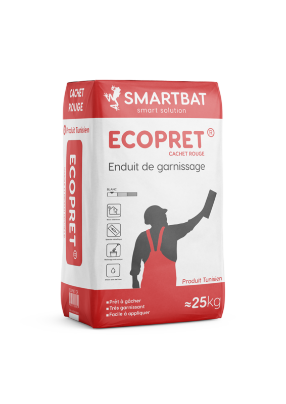 enduit de garnissage ecopret sac 25kg