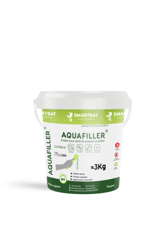 enduit à joint aquafiller 8h seau 3kg​