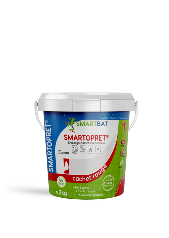 enduit de garnissage smartopret SP1 3kg